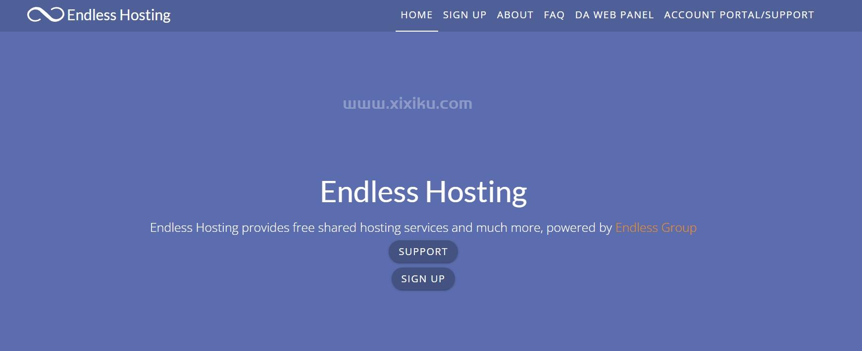 theendlessweb空间300M可以ssl